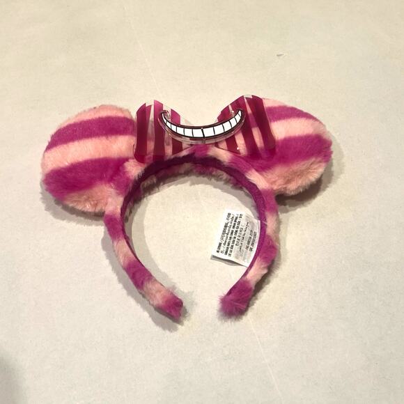 Cheshire Cat Plush Ear Headband  Adults – Alice in Wonderland - Disneyland Paris - Picture 1 of 10